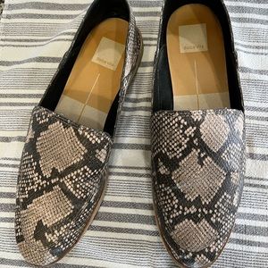 Dolce Vita Snakeskin Loafer Size 10